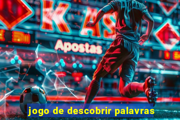 jogo de descobrir palavras